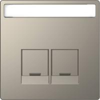 Merten MEG4574-6050 Afdekking System Design Nikkel 1 stuk(s)