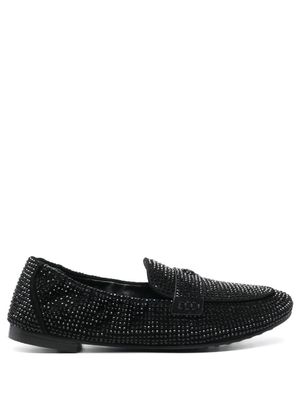 Tory Burch mocassins Ballet en cuir - Noir