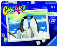 Ravensburger CreArt Pinguin familie