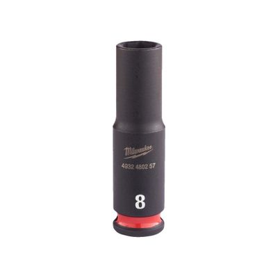 Milwaukee Accessoires SHOCKWAVE Slagdop 1/4" diep 8mm | 1 stuk - 4932480257