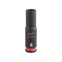 Milwaukee Accessoires SHOCKWAVE Slagdop 1/4" diep 8mm | 1 stuk - 4932480257