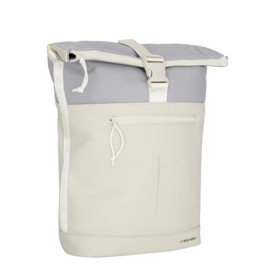 New Rebels Ferron New York Rolltop Rugzak 16L Beige