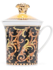 Versace x Rosenthal tasse Barocco en porcelaine - Noir