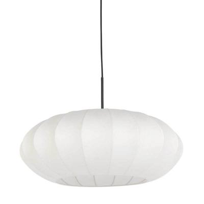 Steinhauer HanglampSparkled Light zwart met witte kap - 3809ZW