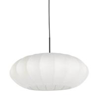 Steinhauer HanglampSparkled Light zwart met witte kap - 3809ZW