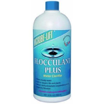 Microbe-Lift Flocculant Plus 1L voor Kristalhelder Vijverwater - Veilig voor Vissen & Planten
