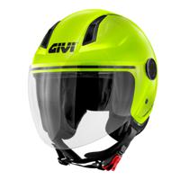 GIVI 11.7 Solid Color, Jethelm of scooter helm, Lime - thumbnail