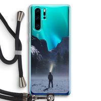 Wanderlust: Huawei P30 Pro Transparant Hoesje met koord