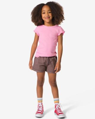 HEMA Kinder sweatbroek comfy fit lichtbruin (lichtbruin)