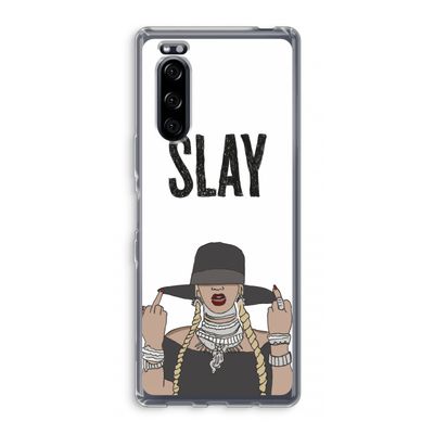 Slay All Day: Sony Xperia 5 Transparant Hoesje