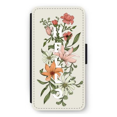 Hello bloemen: iPhone 11 Pro Max Flip Hoesje
