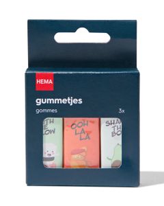 HEMA Gummetjes 6cm - 3 Stuks