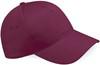 Beechfield CB15 Ultimate 5 Panel Cap - Burgundy - One Size