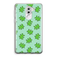 Groene blaadjes: Honor 6X Transparant Hoesje