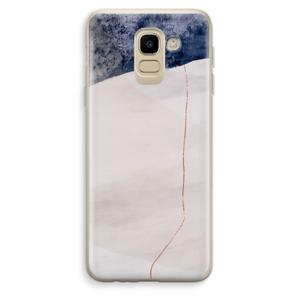 Stone White: Samsung Galaxy J6 (2018) Transparant Hoesje