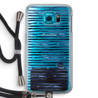 Verrassende lijnen: Samsung Galaxy S6 Transparant Hoesje met koord
