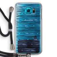Verrassende lijnen: Samsung Galaxy S6 Transparant Hoesje met koord