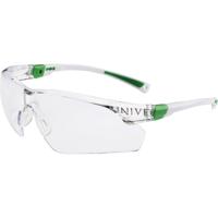 Univet 506UP 506U-03-00 Veiligheidsbril Met anti-condens coating, Incl. UV-bescherming Wit, Groen EN 166 DIN 166