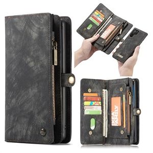 Caseme Multifunctionele Samsung Galaxy Note10+ Wallet Case - Zwart