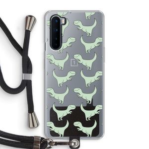 Dinos: OnePlus Nord Transparant Hoesje met koord