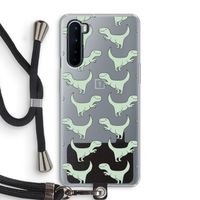 Dinos: OnePlus Nord Transparant Hoesje met koord