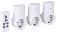 Stopcontacten met afstandsbediening (set van 3) Stopcontacten met afstandsbediening (set van 3)