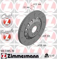 Remschijf FORMULA Z REMSCHIJF 100338570