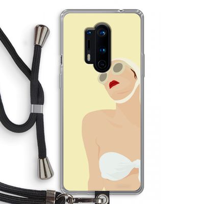Summer: OnePlus 8 Pro Transparant Hoesje met koord