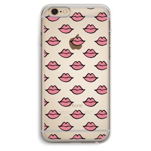 Lipjes: iPhone 6 Plus / 6S Plus Transparant Hoesje