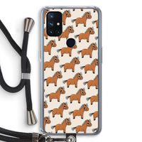 Pony: OnePlus Nord N10 5G Transparant Hoesje met koord
