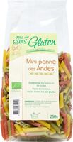 Tricolor mini penne glutenvrij bio