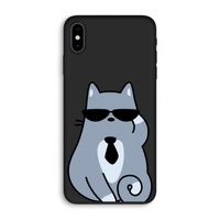 Cool cat: iPhone XS Max Biologisch afbreekbaar hoesje