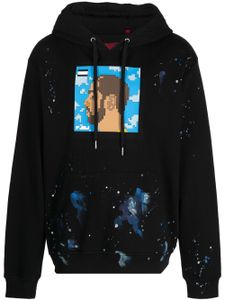 Mostly Heard Rarely Seen 8-Bit hoodie à imprimé graphique - Noir