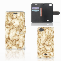 Wiko Rainbow Jam Bookcase Marmer Goud - thumbnail