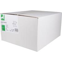 Q-CONNECT handdoek, papier, V-vouw, 2-laags, 200 vel, pak van 16 stuks