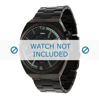 Diesel horlogeband DZ1415 Staal Zwart 22mm - thumbnail