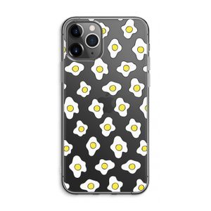 Spiegeleitjes: iPhone 11 Pro Max Transparant Hoesje