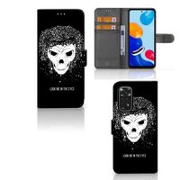 Telefoonhoesje met Naam Xiaomi Redmi Note 11/11S Skull Hair - thumbnail