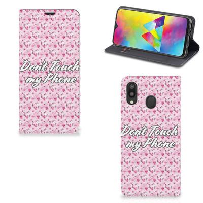 Samsung Galaxy M20 Design Case Flowers Pink DTMP Samsung Galaxy M20 Design Case Flowers Pink DTMP