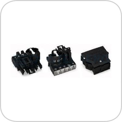 Wago 770 611 fase select trekontl zwart