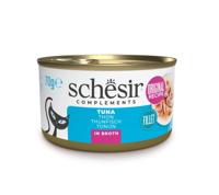 Schesir Tonijn in Bouillon natvoer kat 70 gram - thumbnail