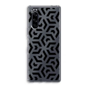 Crazy pattern: Sony Xperia 5 Transparant Hoesje