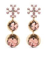 Tory Burch petites boucles d'oreilles pendantes à ornements - thumbnail