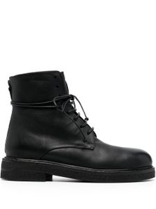 Marsèll 40mm zip-up leather boots - Noir