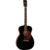 Gretsch Nick 13 Outlaw Heart Grand Concert RW Black elektrisch-akoestische westerngitaar