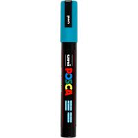 Uni-Posca Posca marker, afm pc-5m, lijndikte 2,5 mm, medium, emerald green, 1 stuk