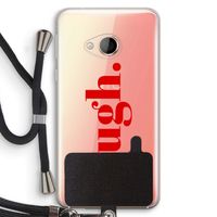 Ugh: HTC U Play Transparant Hoesje met koord