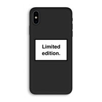 Limited edition: iPhone X Biologisch afbreekbaar hoesje