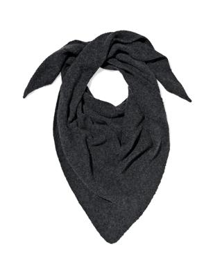 HEMA Damessjaal Triangel 140x65cm Grijs
