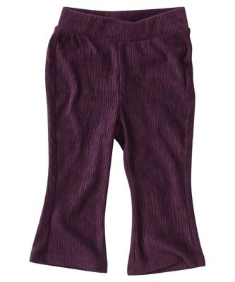 uni flared fit broek velvet
